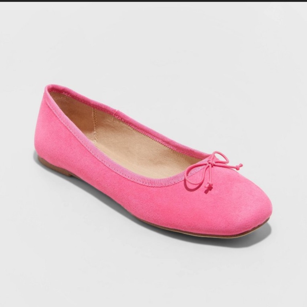 Pink Ballet Flats